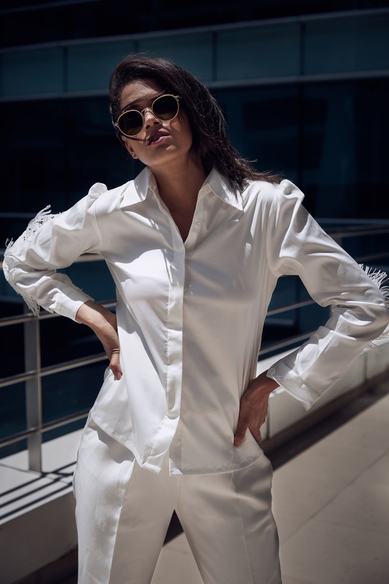 Backslit Fringe Shirt – STARCH The Label